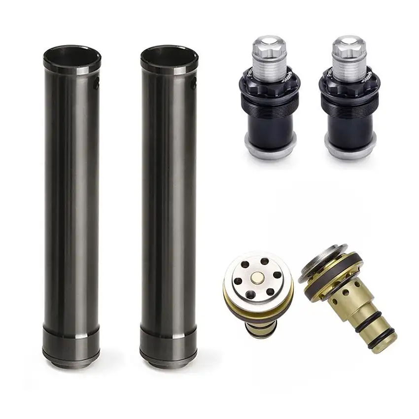 Kit tappi precarico + pompanti Matris FSE (coppia) per triumph tiger 955i (t709en) 01-06 (forcella tipo Kayaba) / (il kit mantiene il set molle originale) - (Fornito senza molle)