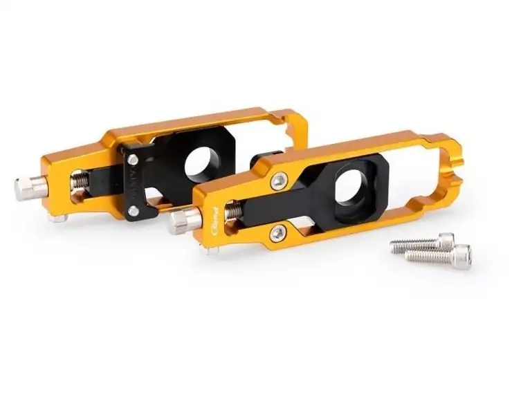 Tenditori catena Puig per Aprilia RS 660 Factory 2025 colore oro