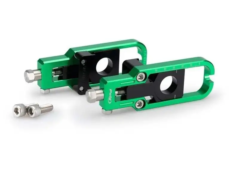 Tenditori catena Puig per Honda Africa Twin CRF 1100 L 20-25 colore verde