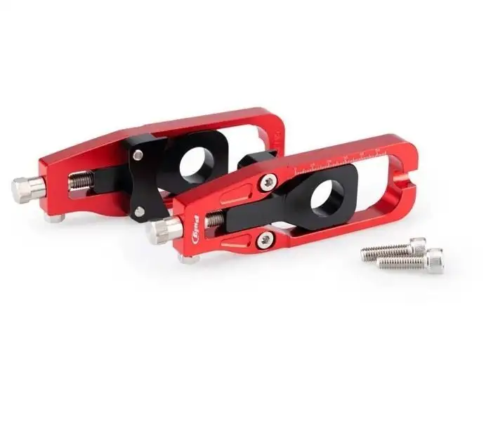 Tenditori catena Puig per Kawasaki Z 900 17-25 colore rosso