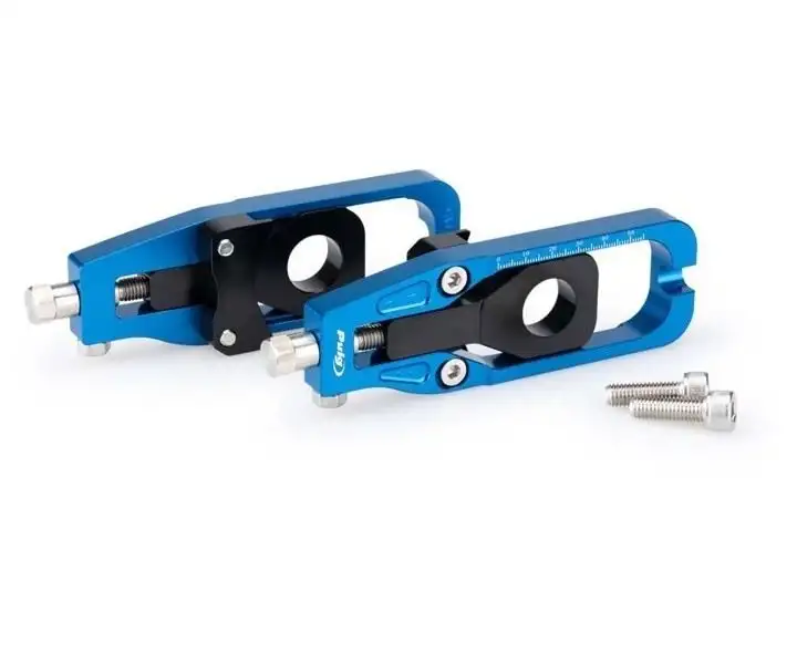 Tenditori catena Puig per Kawasaki Z 900 SE 22-25 colore blu
