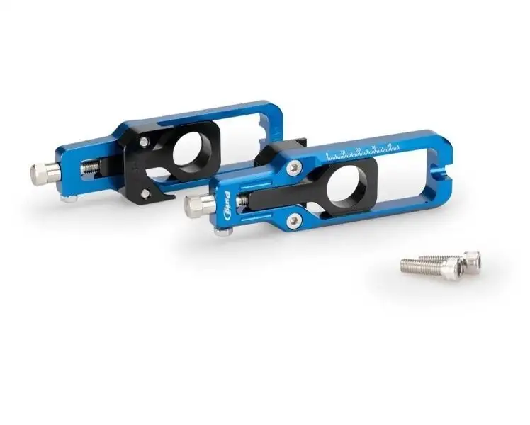 Tenditori catena Puig per Kawasaki ZX-10R 11-15 colore blu
