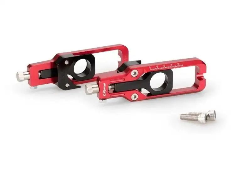 Tenditori catena Puig per Kawasaki ZX-10R 11-15 colore rosso