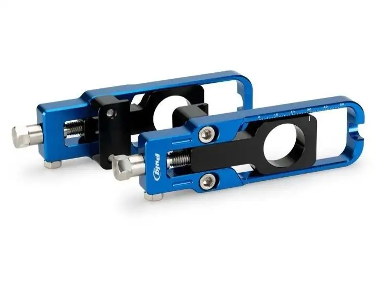 Tenditori catena Puig per Suzuki GSX-8R 24-25 colore blu