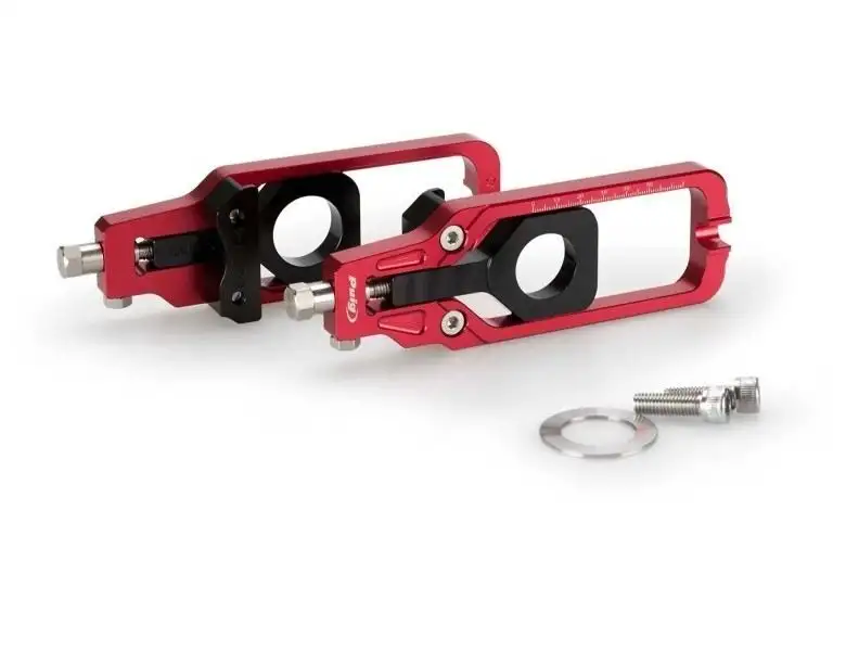 Tenditori catena Puig per Suzuki GSX-R 1000 09-16 colore rosso