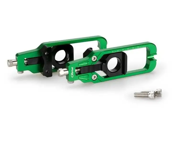 Tenditori catena Puig per Suzuki GSX-R 750 11-16 colore verde