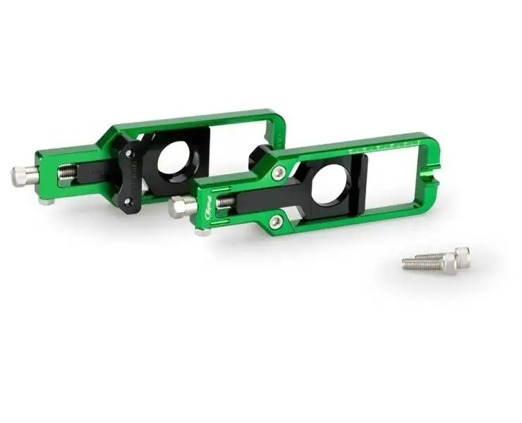 Tenditori catena Puig per Suzuki GSX-S 1000 15-25 colore verde
