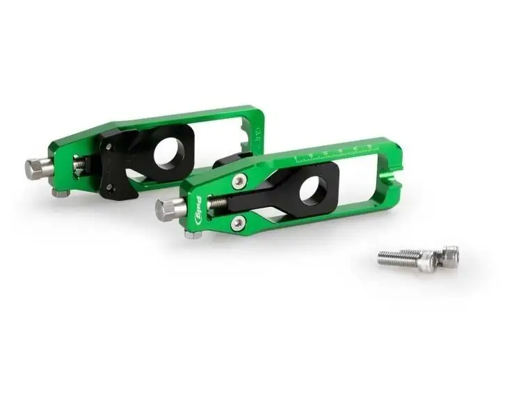 Tenditori catena Puig per yamaha mt-09 850 sport tracker 13-16 colore verde