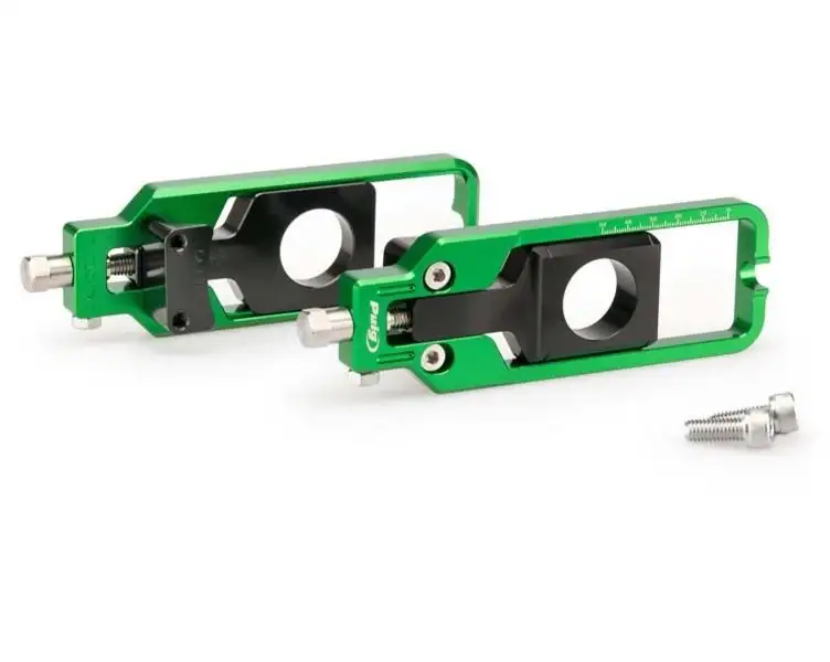Tenditori catena Puig per Yamaha R1 M 20-24 colore verde