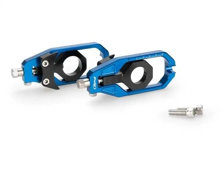 Tenditori catena Puig per Yamaha T-Max 560 Tech Max 20-24 colore blu