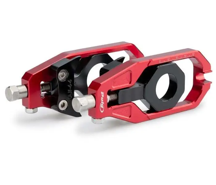 Tenditori catena Puig per Yamaha T-Max 560 Tech Max 20-24 colore rosso