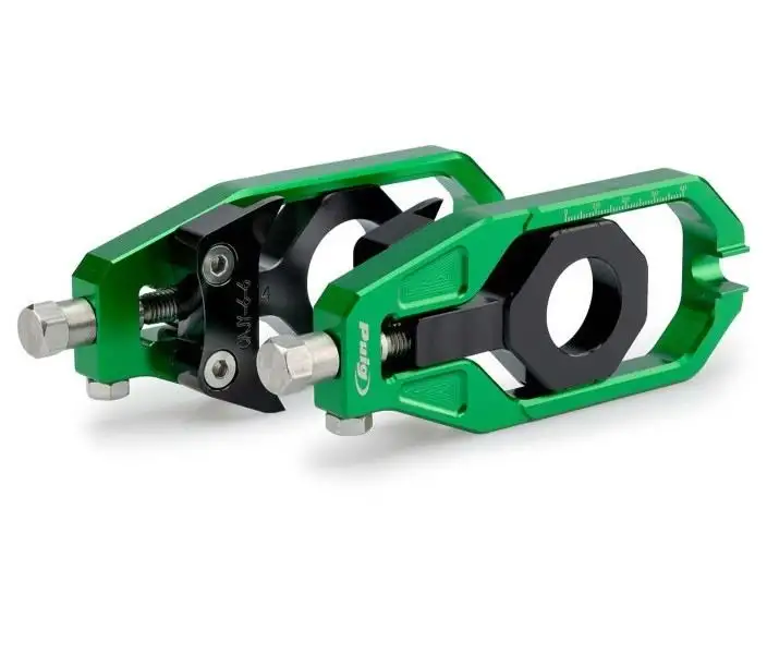 Tenditori catena Puig per Yamaha T-Max 560 Tech Max 20-24 colore verde